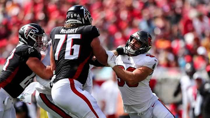 Franchise Tag Window Opens; Will Falcons Re-Sign Kaleb McGary? Franchise Tag Window Opens; Will Falcons Re-Sign Kaleb McGary?