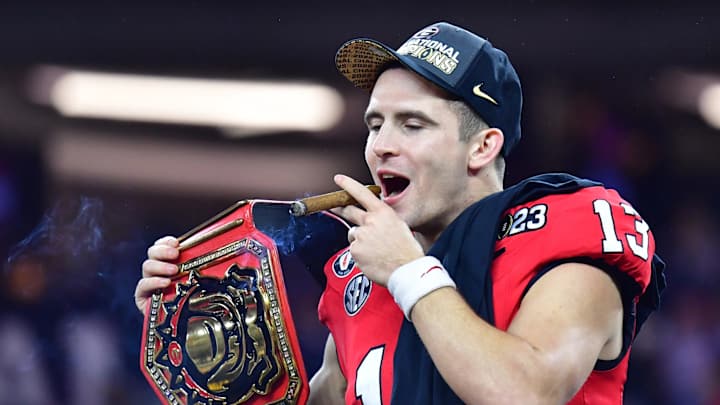 Falcons 'Need' to Draft Georgia QB Stetson Bennett, Says Braves Star Michael Harris II