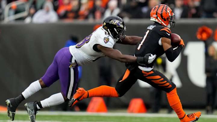Score, Spread, & Over/Under Predictions for Ravens at Bengals