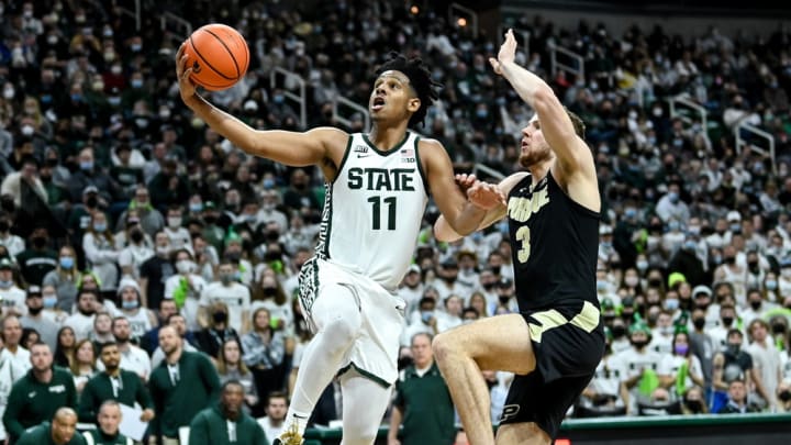 Michigan State's A.J. Hoggard Presents Challenge for Purdue Basketball Michigan State's A.J. Hoggard Presents Challenge for Purdue Basketball