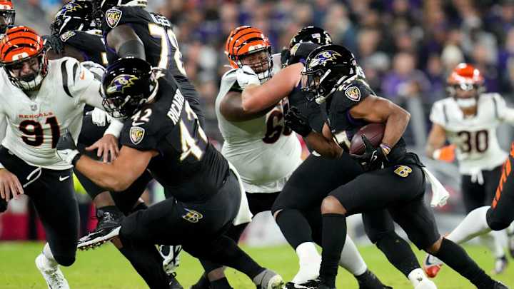 Ravens Will Need A Dominant Run Game to Beat Bengals
