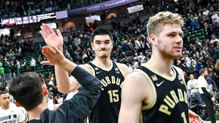 What Purdue Center Zach Edey Said Following Road Win Over Michigan State What Purdue Center Zach Edey Said Following Road Win Over Michigan State