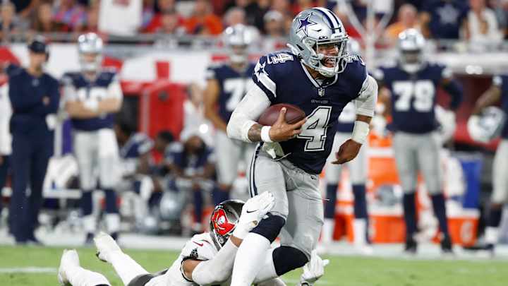 Cowboys QB Dak Prescott Sets Playoff Record vs. Bucs, Tom Brady