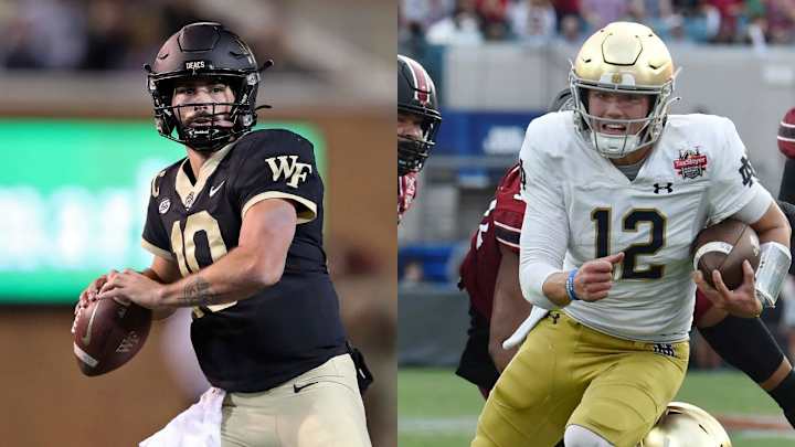 Notre Dame's Quarterback Room Is Strong, And Getting Stronger