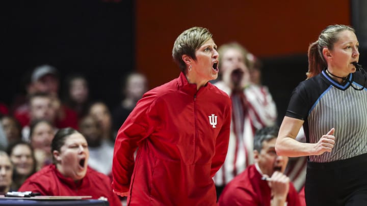 VIDEO: Indiana Basketball's Teri Moren Reacts to Earning AP National Coach of the Year