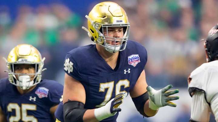 Joe Alt Is Named As The Best Offensive Tackle In College Football