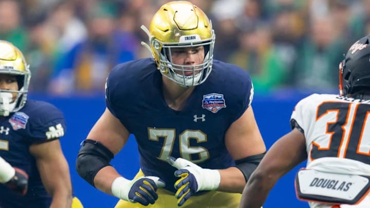 Notre Dame Tackle Joe Alt Projected As A Top 10 NFL Draft Pick By ESPN