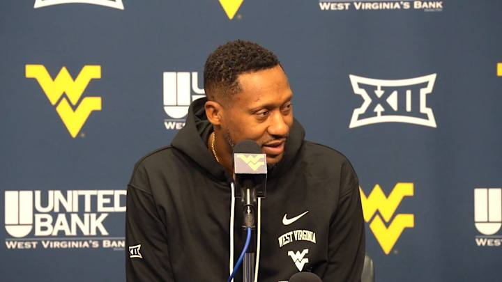 WATCH: DerMarr Johnson's First WVU Press Conference