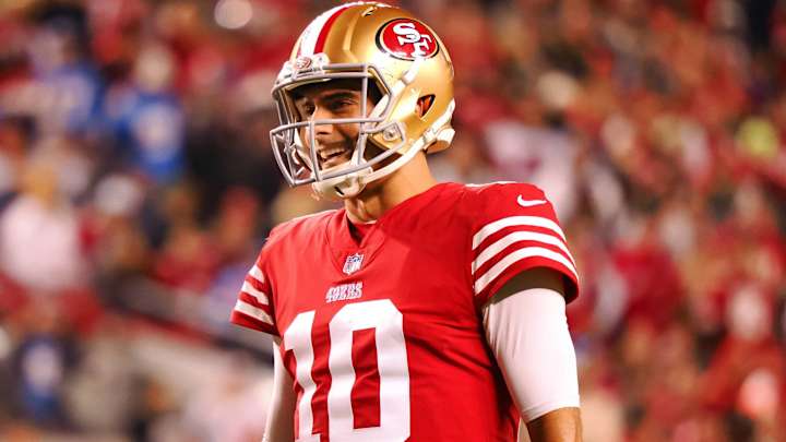 49ers’ Shanahan: Jimmy Garoppolo Has ‘Outside Chance’ to Return Next Week