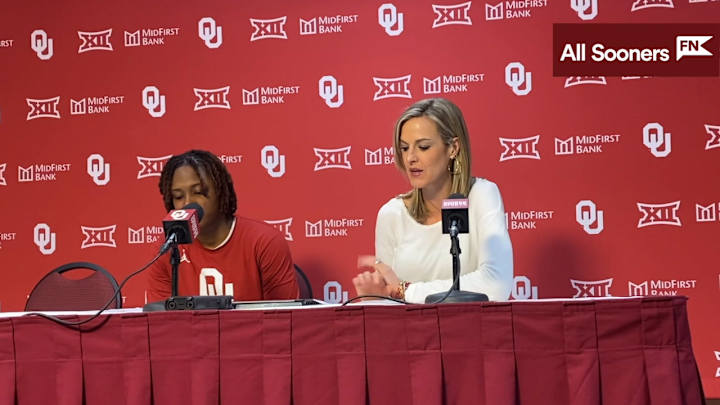 WATCH: Oklahoma HC Jennie Baranczyk and G Madi Williams Bedlam Postgame