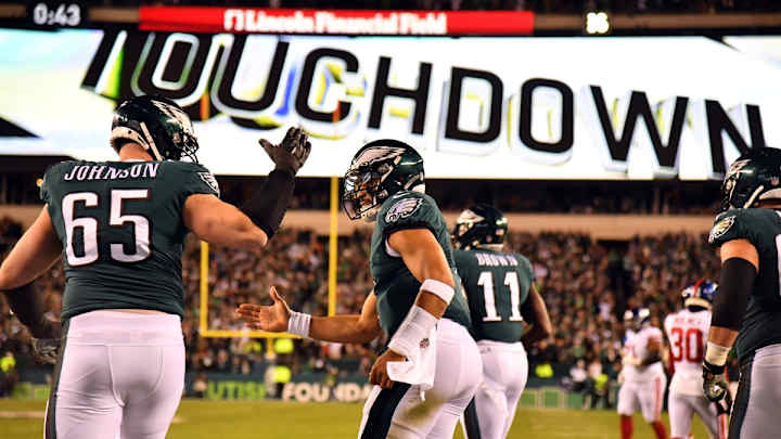Eagles Rout Giants, Move into NFC Championship Game
