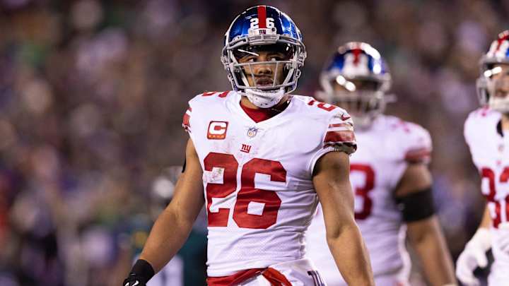 Saquon Barkley Addresses Status With Giants Ahead of Free Agency Saquon Barkley Addresses Status With Giants Ahead of Free Agency