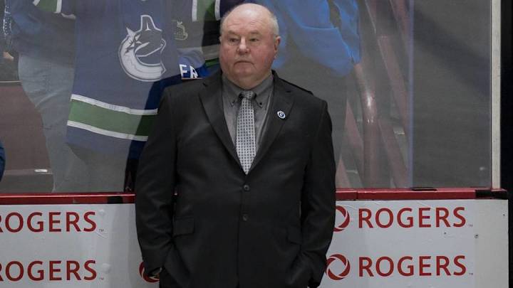 Canucks Leave Bruce Boudreau Twisting in Wind at Bizarre Press Conference Canucks Leave Bruce Boudreau Twisting in Wind at Bizarre Press Conference
