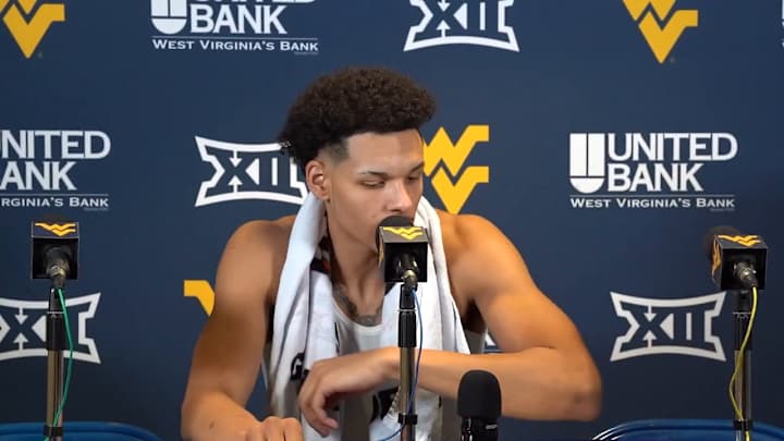 WATCH: Tre Mitchell and Kedrian Johnson Texas Postgame