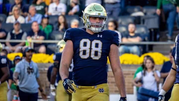 Notre Dame Tight End Mitchell Evans Is Out vs Central Michigan Notre Dame Tight End Mitchell Evans Is Out vs Central Michigan