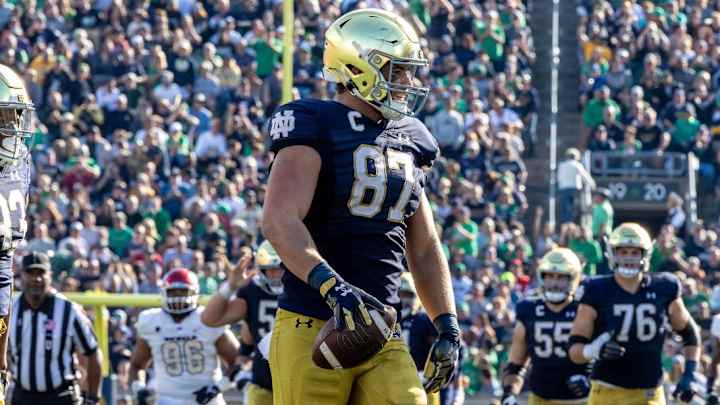 Notre Dame Tight End Michael Mayer Set To Answer Athleticism Concerns At The NFL Scouting Combine