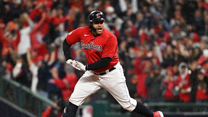 Josh Naylor Explains 'Rock The Baby' Celebration From ALDS