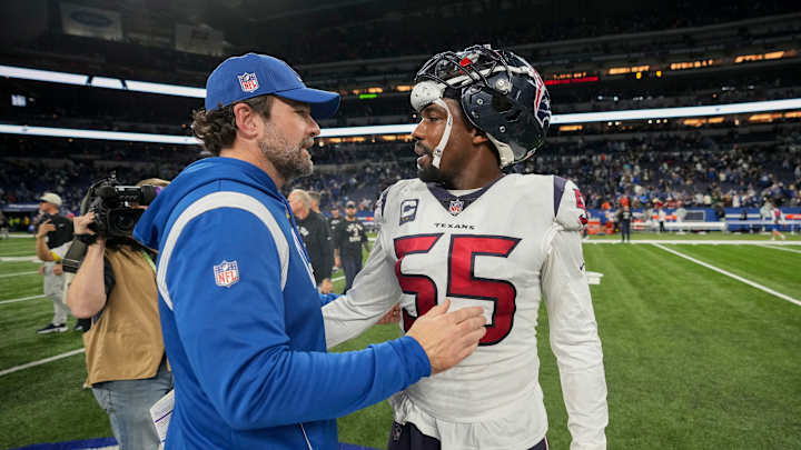 Texans and DE Jerry Hughes 'Excited' To Follow Head Coaching Search Texans and DE Jerry Hughes 'Excited' To Follow Head Coaching Search