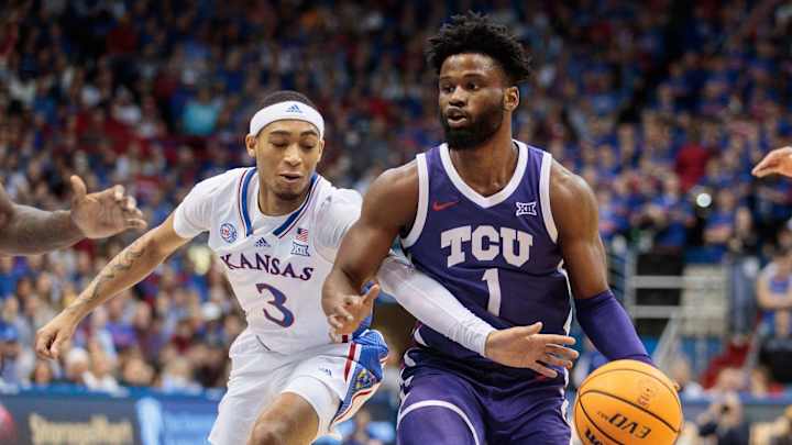Men's Basketball: Horned Frogs Host Kansas in a Top-25 Monday Night Matchup