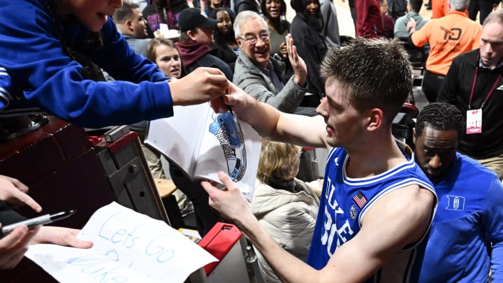 Kyle Filipowski adds to Duke basketball's safe ACC record