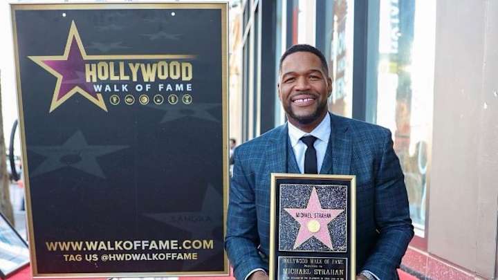 Michael Strahan, NFL and HBCU Legens Receives Star on the Hollywood Walk Of Fame