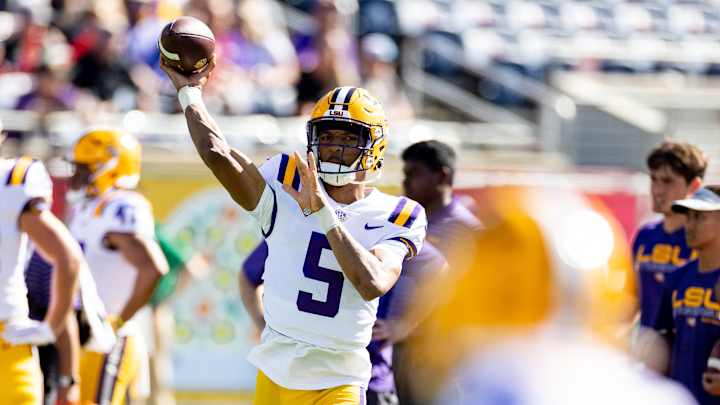Tale of the Tape: LSU QB Jayden Daniels' Growth in 2022