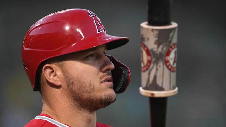 WATCH: Angels' Mike Trout Drives Golf Ball 184 MPH at Top Golf