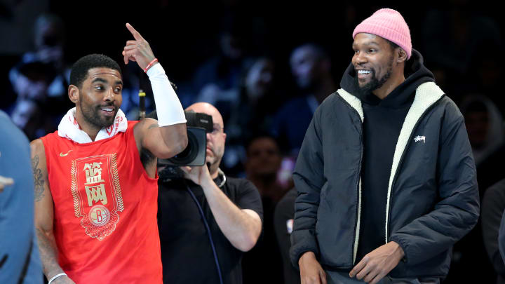 Nets' Kevin Durant, Kyrie Irving Make All-Star History