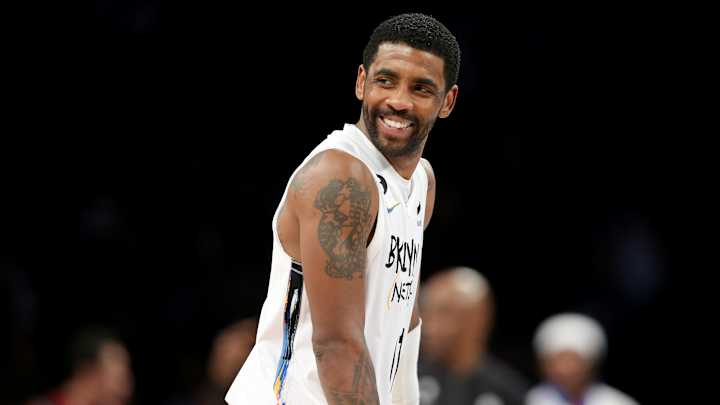 WATCH: Kyrie Irving Hilariously Trolls 76ers Fan