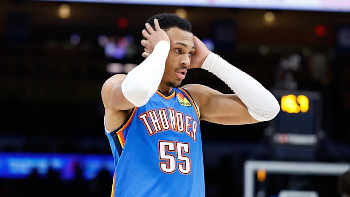 Darius Bazley Wears New Balance Shoes with Cowboy Hat Darius Bazley Wears New Balance Shoes with Cowboy Hat