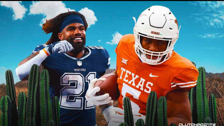 Cowboys VIDEO: Bijan Robinson Reacts to NFL Mock Draft to Dallas