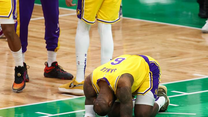 LeBron James Disappointed With Officiating In Lakers' Loss to Celtics