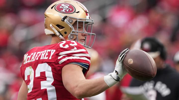 49ers’ Christian McCaffrey Active for NFC Championship Game vs. Eagles