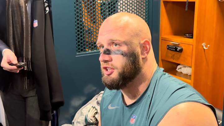 Even On One Leg, Lane Johnson Helps Shut Down Nick Bosa