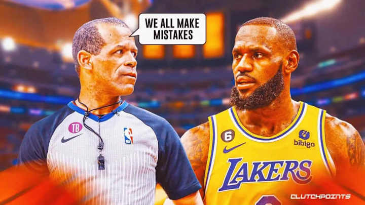 Lakers' LeBron James Gets Bizarre 'Gut-Wrenching' Apology from NBA Refs Lakers' LeBron James Gets Bizarre 'Gut-Wrenching' Apology from NBA Refs
