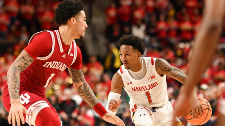 No. 21 Indiana Struggles Offensively, Falls at Maryland, 66-55
