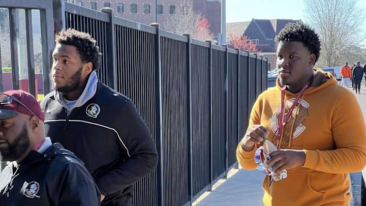 Florida State offers sizable OT Raynor Andrews during Junior Day Florida State offers sizable OT Raynor Andrews during Junior Day
