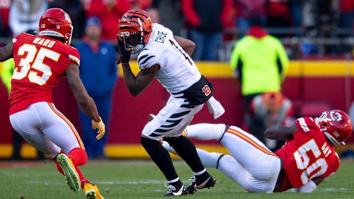 Watch: Ja'Marr Chase Has Quick Answer When Chiefs LB Willie Gay Asks For His Jersey