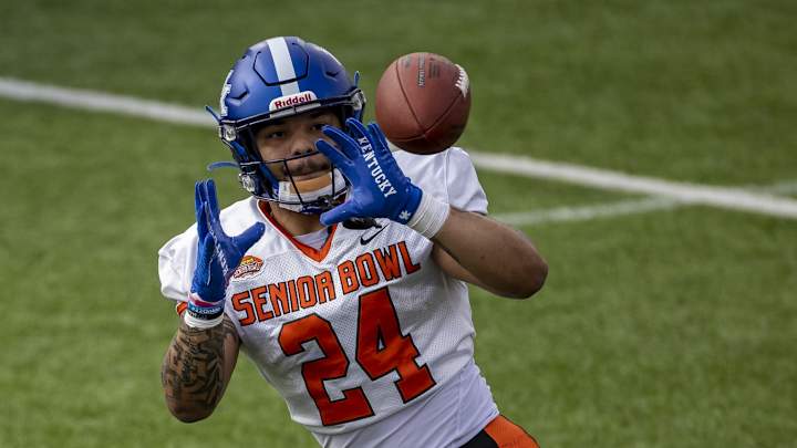 Chris Rodriguez, Keidron Smith Preparing for 2023 Reese's Senior Bowl Chris Rodriguez, Keidron Smith Preparing for 2023 Reese's Senior Bowl