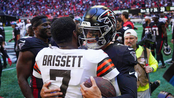 Should Falcons Cut Marcus Mariota, Sign Browns QB Jacoby Brissett?
