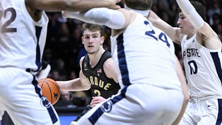 PHOTO GALLERY: No. 1 Purdue Basketball Dominates Penn State at Mackey Arena PHOTO GALLERY: No. 1 Purdue Basketball Dominates Penn State at Mackey Arena