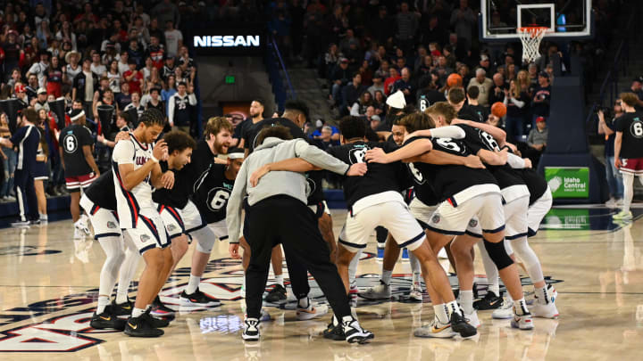 Updated Gonzaga men's basketball depth chart for 2023-24