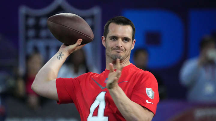 Derek Carr Shines in Pro Bowl Precision Passing Competition Derek Carr Shines in Pro Bowl Precision Passing Competition