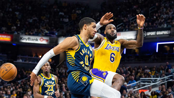 LeBron James on Indiana Pacers guard Tyrese Haliburton: 'He's been playing the game this year at an extremely high level'