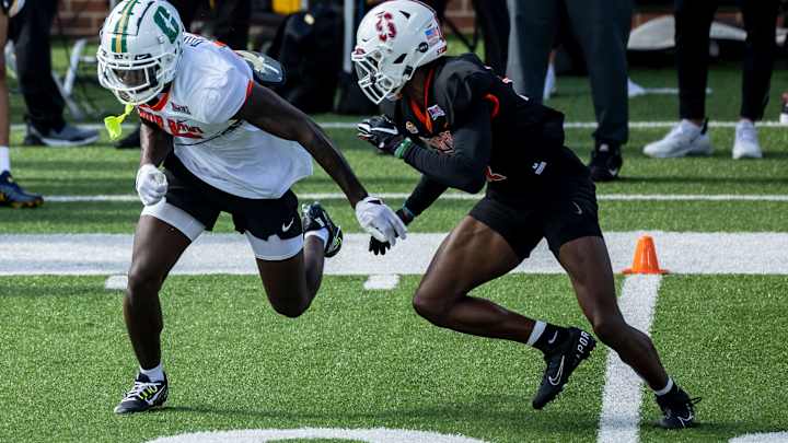 Kyu Blu Kelly voted National team’s CB Practice Player-of-Week at Reese's Senior Bowl