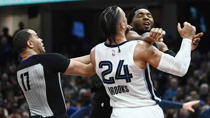 Memphis Grizzlies' Dillon Brooks Gets The Grayson Allen Treatment After Dust-Up With Donovan Mitchell