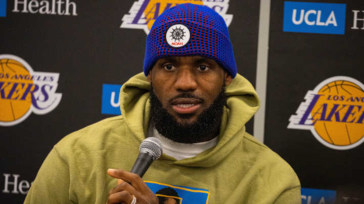 LeBron James Offers Blunt Answer to Whether Kyrie Irving Could Help Lakers