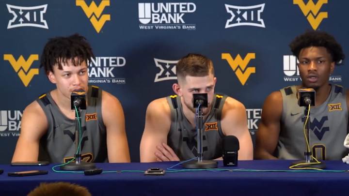 WATCH: Stevenson, Johnson and Okonkwo Oklahoma Postgame