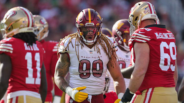 Chase Young Reports as Commanders Begin Offseason Program