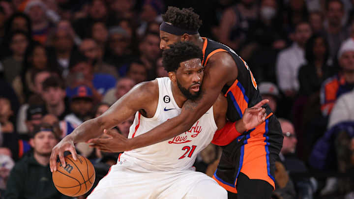 Sixers' Joel Embiid Questionable vs. Knicks on Sunday Night
